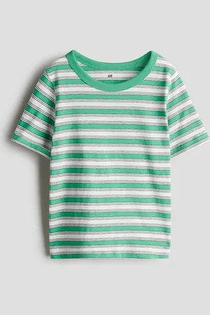 H&M Playera en punto de algodón