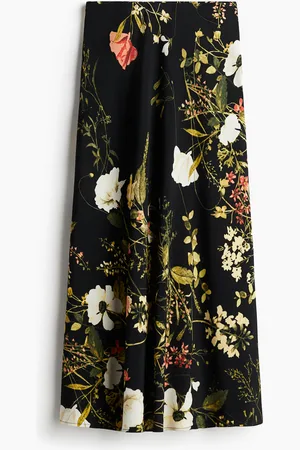 H&M Falda en crepé de viscosa
