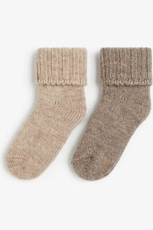 H&M 2-pack Calcetines en mezcla de lana