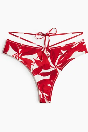 H&M Bragas de bikini Brazilian con lazos