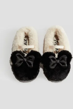 H&M Pantuflas de pelo sintético