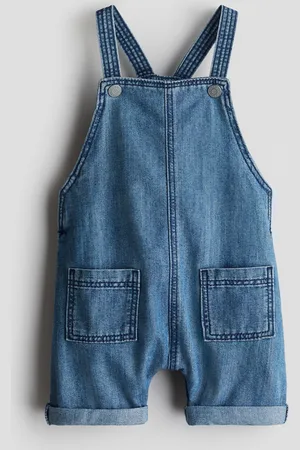 H&M Overol de shorts en denim