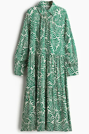 H&M Vestido camisa de viscosa