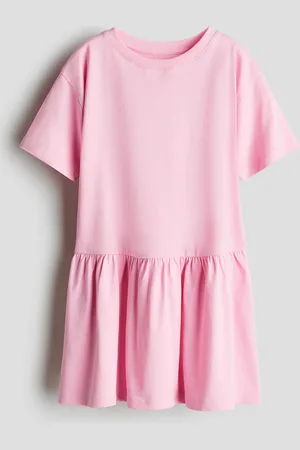 H&M Vestido en punto de algodón