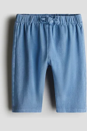 H&M Pantalón con apariencia de denim