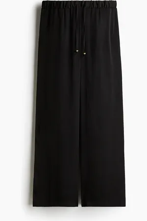 H&M Pantalón ancho con cordón de ajuste