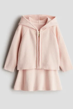 H&M Conjunto de 2 piezas con cárdigan y falda