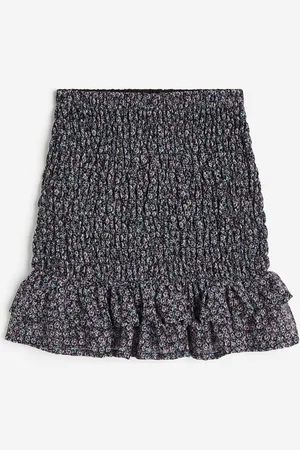 H&M Falda de chifón