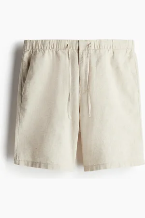 H&M Shorts Regular Fit en mezcla de lino