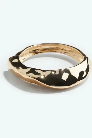 H&M Brazalete asimétrico con broche de bisagra