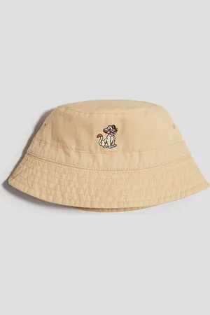 H&M Gorro pescador de algodón con bordado
