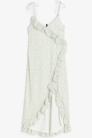 H&M Vestido con olanes