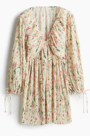 H&M Vestido plisado
