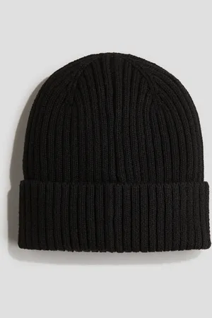 H&M Gorro en tejido acanalado