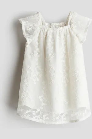H&M Vestido línea A de encaje