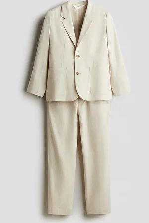 H&M Traje en mezcla de lino