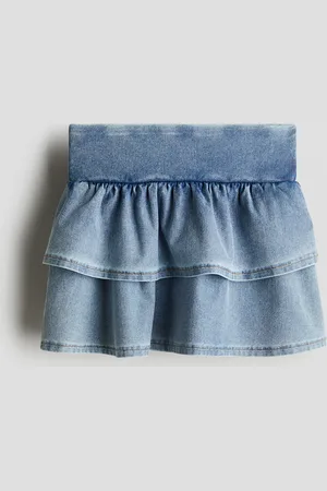 H&M Falda con apariencia de denim