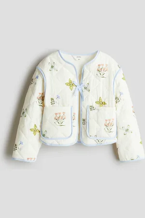 H&M Saco guateado con diseño