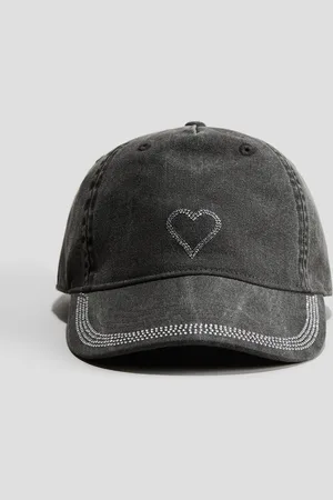 H&M Gorra decorada con pedrería