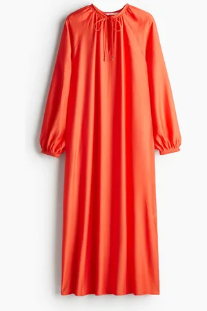 H&M Vestido con mangas globo