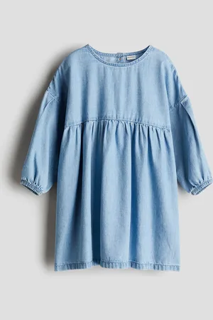 H&M Vestido de manga larga en denim