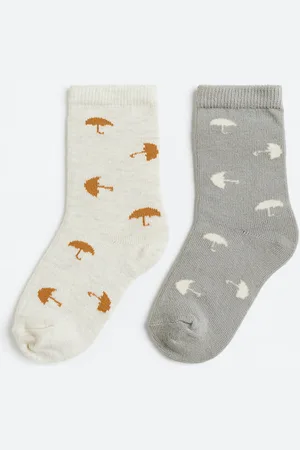 H&M 2-pack calcetines en jacquard