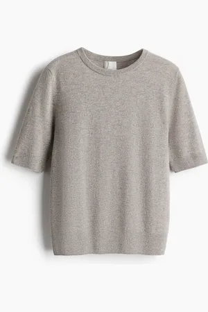 H&M Top en tejido fino de cachemir