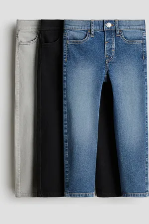 H&M 3-pack Comfort Stretch Slim Fit Jeans
