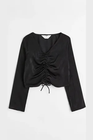 H&M Top con cordón de ajuste