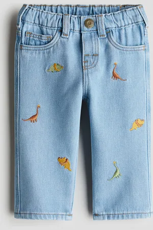 H&M Jeans con detalles bordados