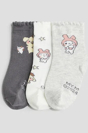 H&M 3-pack Calcetines con diseño