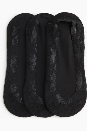 H&M 3-pack Calcetines super low de encaje