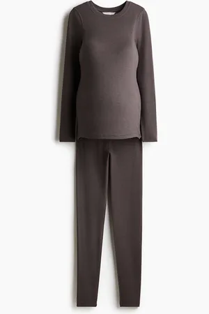 H&M MAMA 2-piece ribbed set