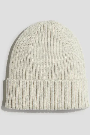 H&M Gorro en tejido acanalado