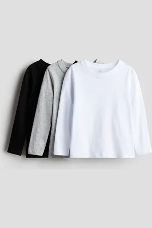 H&M 3-pack Playeras de manga larga