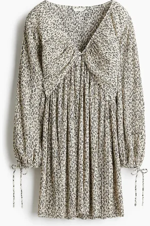 H&M Vestido plisado