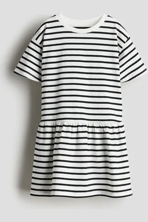 H&M Vestido en punto de algodón