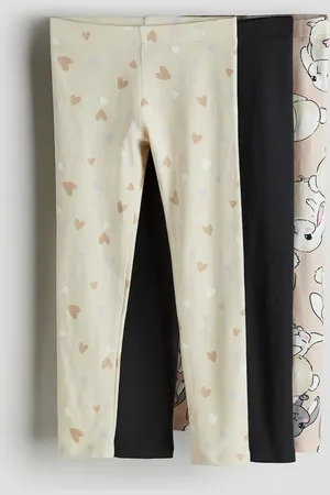 H&M 3-pack Leggings de punto