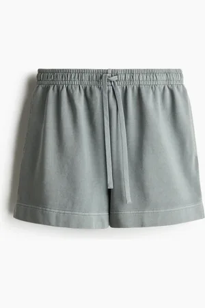 H&M Shorts deslavados en french terry de algodón