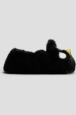 H&M Pantuflas suaves con aplicaciones