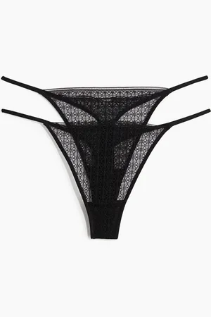 H&M 2-pack Panties thong de encaje