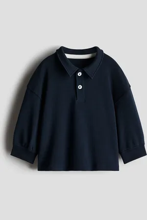 H&M Playera polo de manga larga