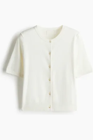 H&M Cárdigan de manga corta