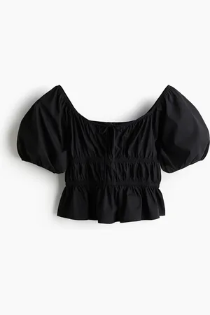 H&M Blusa de popelina