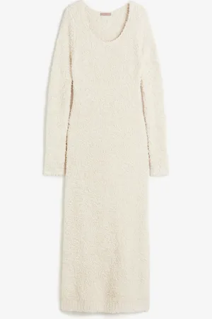 H&M Vestido en tejido vaporoso