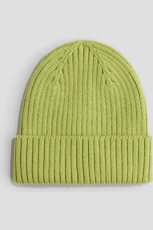 H&M Gorro en tejido acanalado