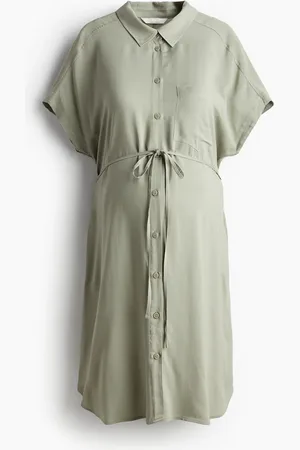 H&M MAMA Vestido camisa