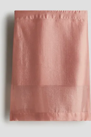 H&M Falda en satín traslúcido