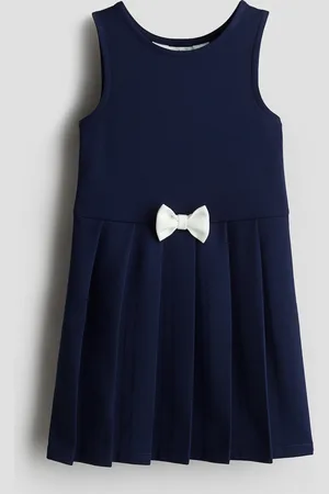 H&M Vestido de punto con moños