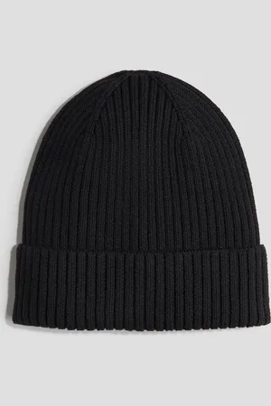 H&M Gorro en tejido acanalado